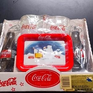 Vintage 1997 Coca-Cola collectible gift set